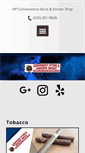 Mobile Screenshot of concordsmokeshop.com