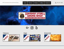 Tablet Screenshot of concordsmokeshop.com